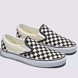 Vans Classic Slip-On Checkerboard Shoes